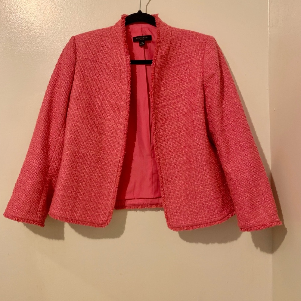 Ann Taylor Tweed Blazer